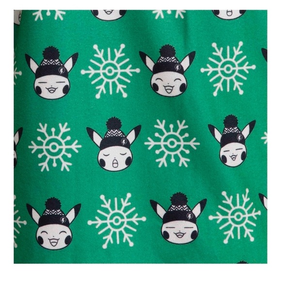 NWT Men’s Pikachu Flannel Pajama Set - size S - Picture 3 of 7